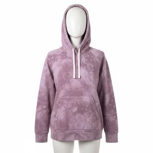 Under Armour Freedom Edition Purple Pink Star Hoodie Womens Graphic Streetwear